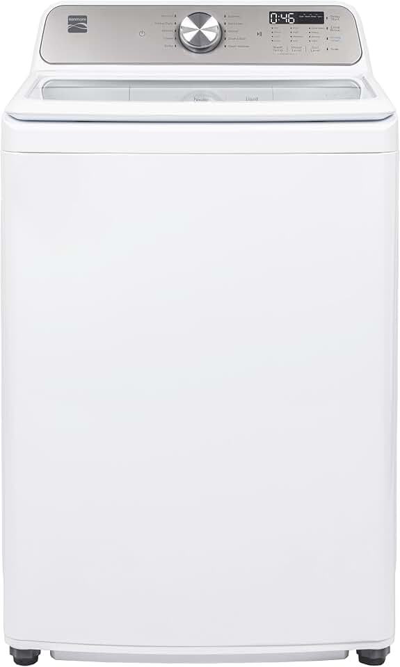 Kenmore 4.1 cu. ft. Top Load Washer with Triple Action Agitator - White