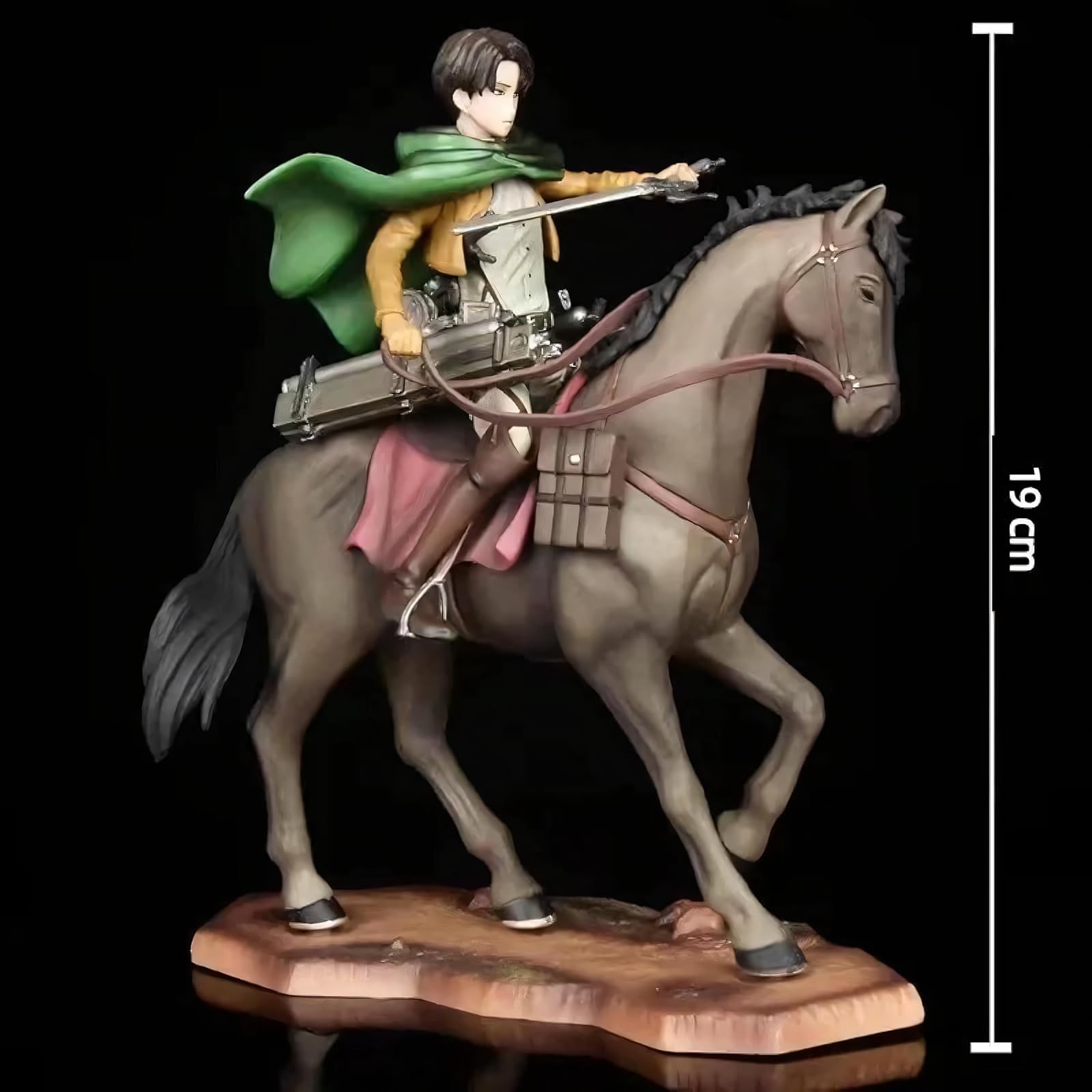 Amazon.co.jp: 進撃の巨人 リヴァイ・アッカーマン 兵長 騎馬 戦闘形態