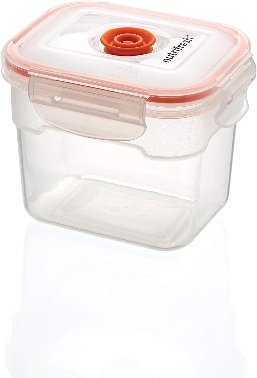 To Go - Plastic Food Storage Container with Vacuum Airtight Seal - 0.75L
