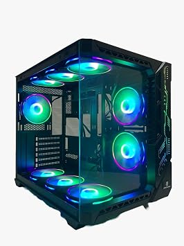 GAMEFORCE Bree 6×120 Mm Fanlı ARgb Kumandalı Kontrolcülü E-ATX Oyuncu Bilgisayar Kasası