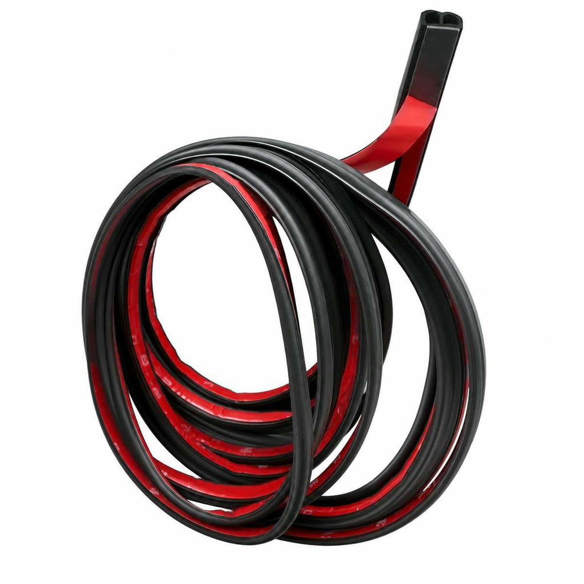 Jmgdj Black B Shape 4.0M 1 Piece Security Door Access Door Window Sealing Strip Weatherproof Anti-Collision Strip Sound Insulationself-Adhesive