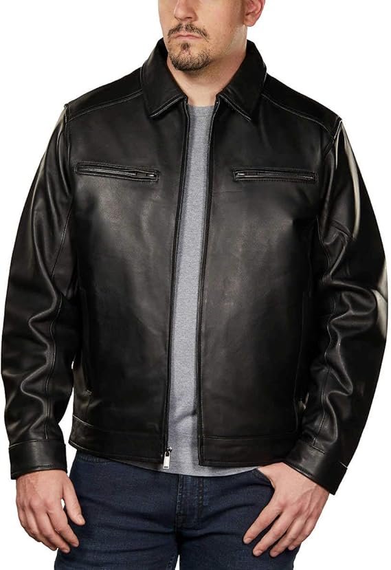 bostonian leather jacket