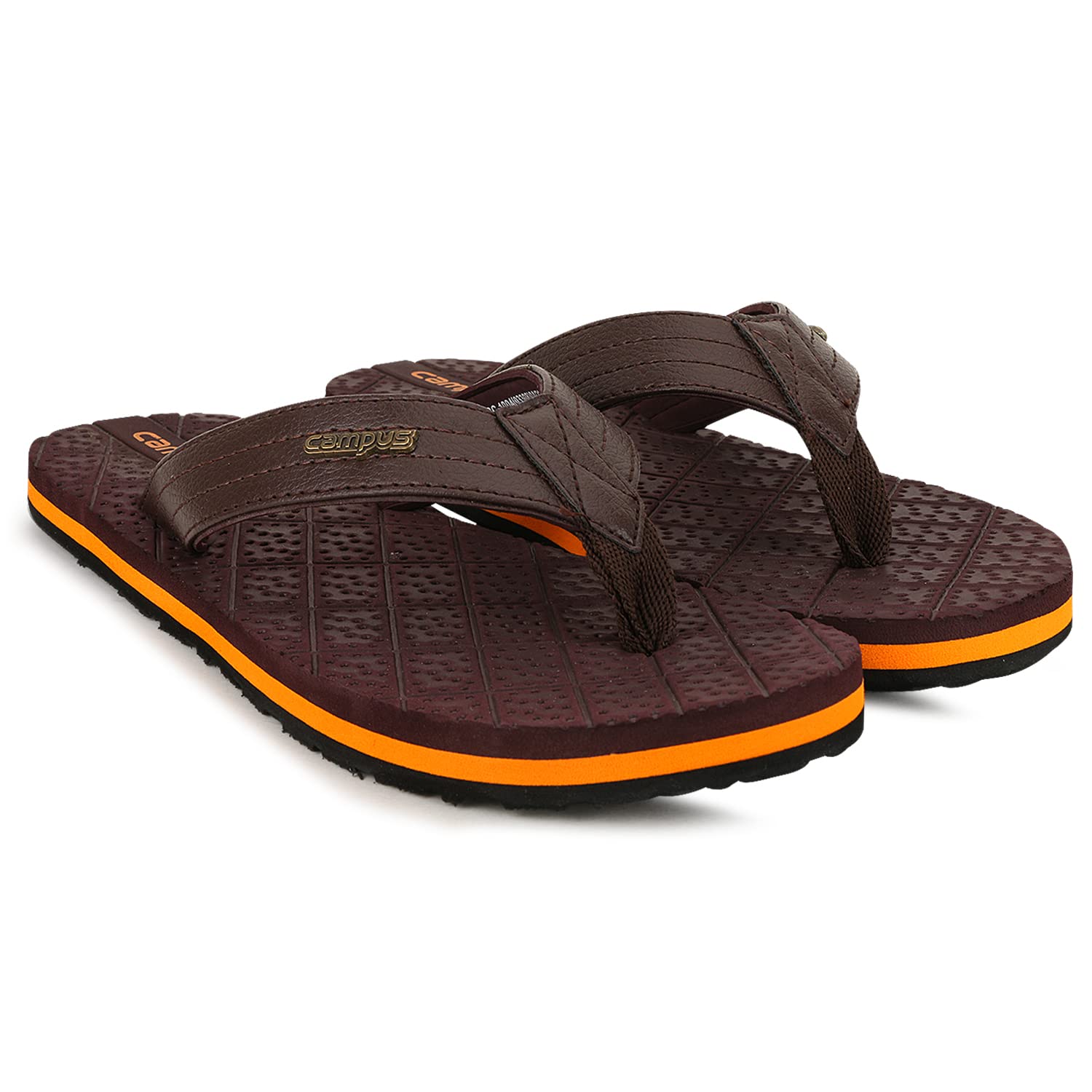 Campus Mens GC-1004A Cherry/ORG Flip-Flops - 7UK/India GC-1004A (B09TDQ1261) Amazon Price History, Amazon Price Tracker