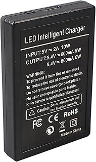 Battery Charger FM50 Battery Charger Dual LED USB Charger Fits for NP FM50 F550 F717 S85 Camera for Easy Monitoring in Various Shooting Environments