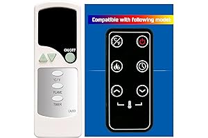 Replacement Remote Control for Covenant Electric Fireplace Heater