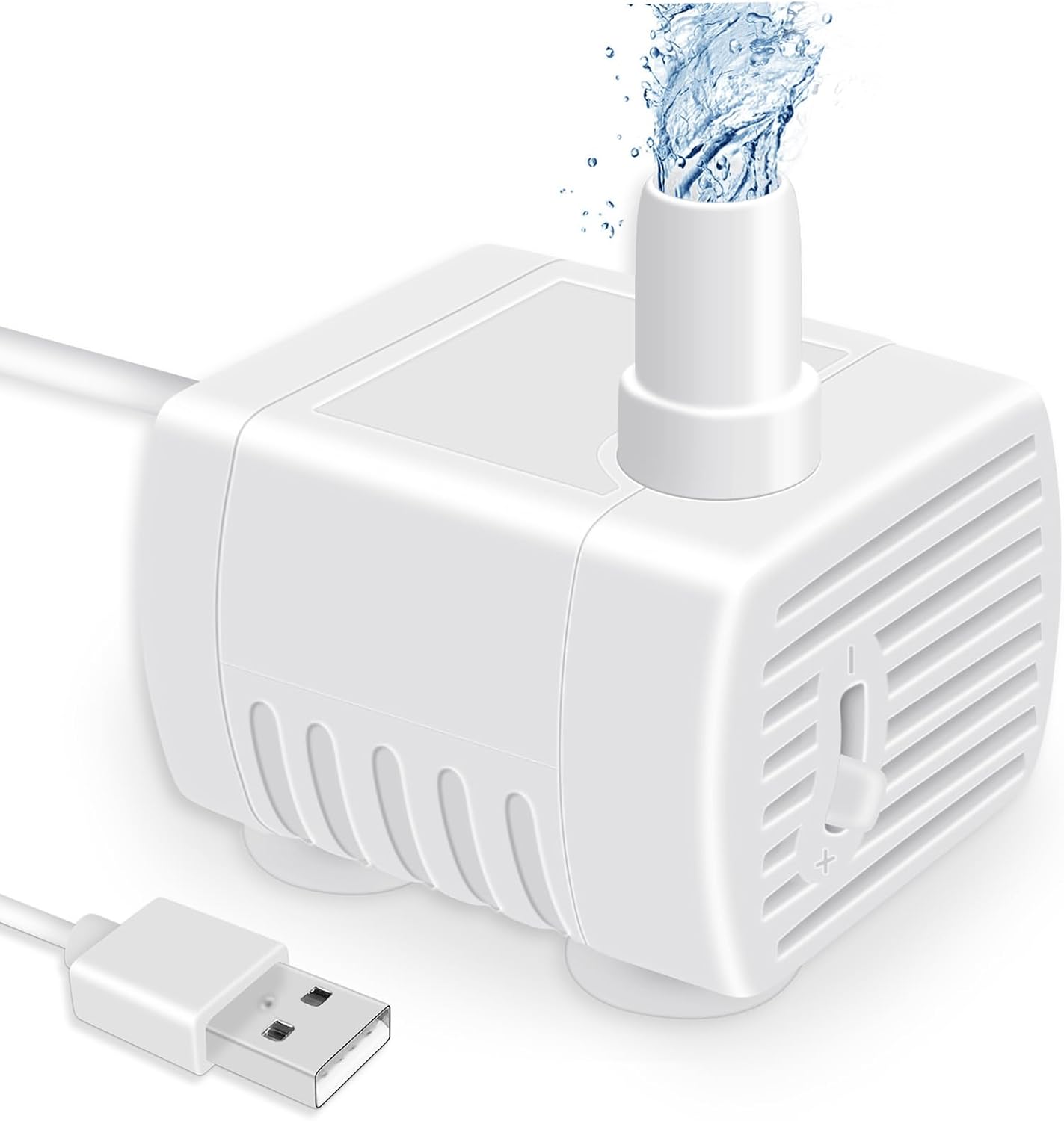 PtPMPUS Cat Water Fountain Replacement Water Pump, Ultra Quiet Pet Drinking