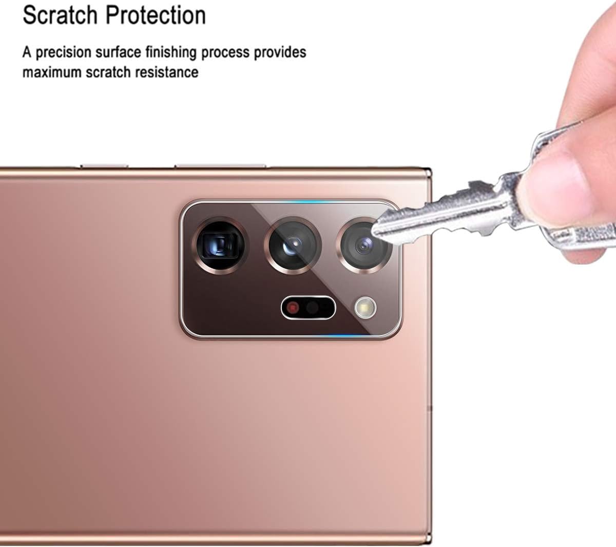 Casetego for Galaxy Note 20 Ultra Camera Lens Protector, [3 Pack]Thin Transparent Clear Camera Tempered High Definition Camera Lens Protector for Samsung Galaxy Note 20 Ultra,Clear