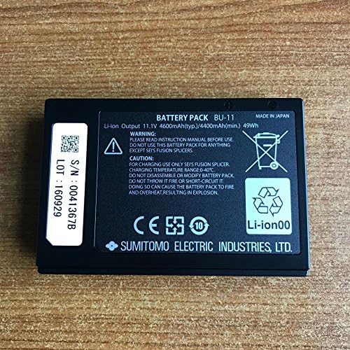 Sumitomo Battery BU-11 for Sumitomo Type-81C Type-Z1C Type-81M12 Fusion Splicer