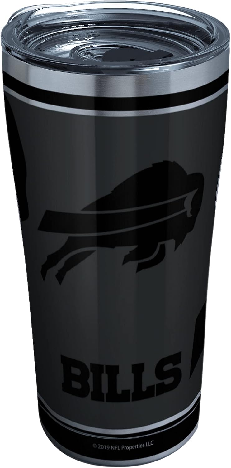 Tervis Triple Walled NFL Buffalo Bills Insulated Tumbler Cup Keeps Drinks Cold & Hot, 20oz - Stainless Steel, 100 Years