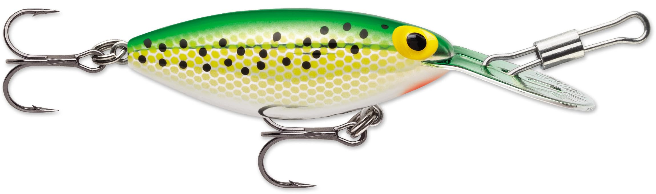 STORM Original Hot 'N Tot Crankbait, Diving Hard Bait with Wide Wobble Action for Bass, Walleye and Freshwater Fishing, 2