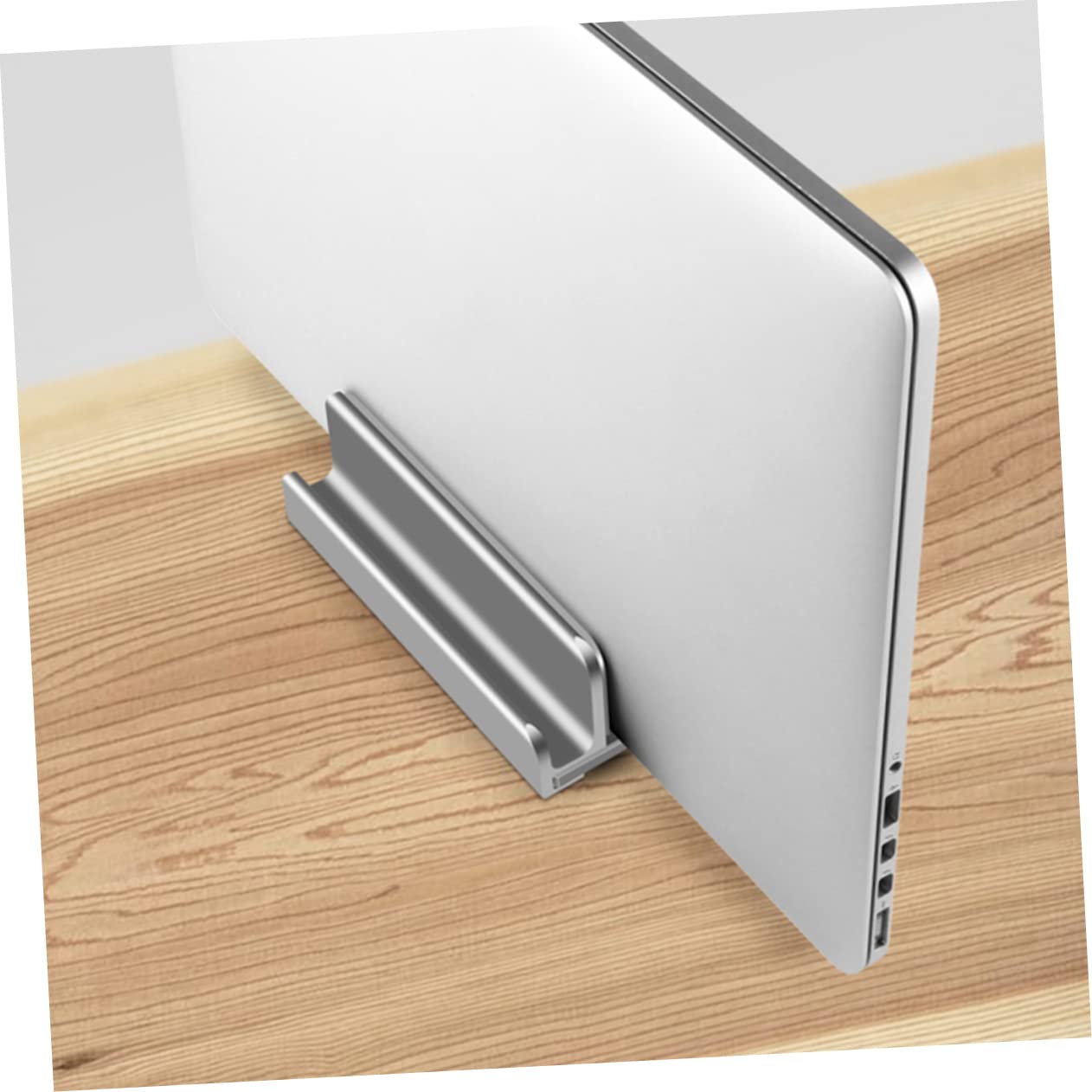 Supporto Verticale Regolabile per Laptop in Lega di Alluminio Tre Slot
