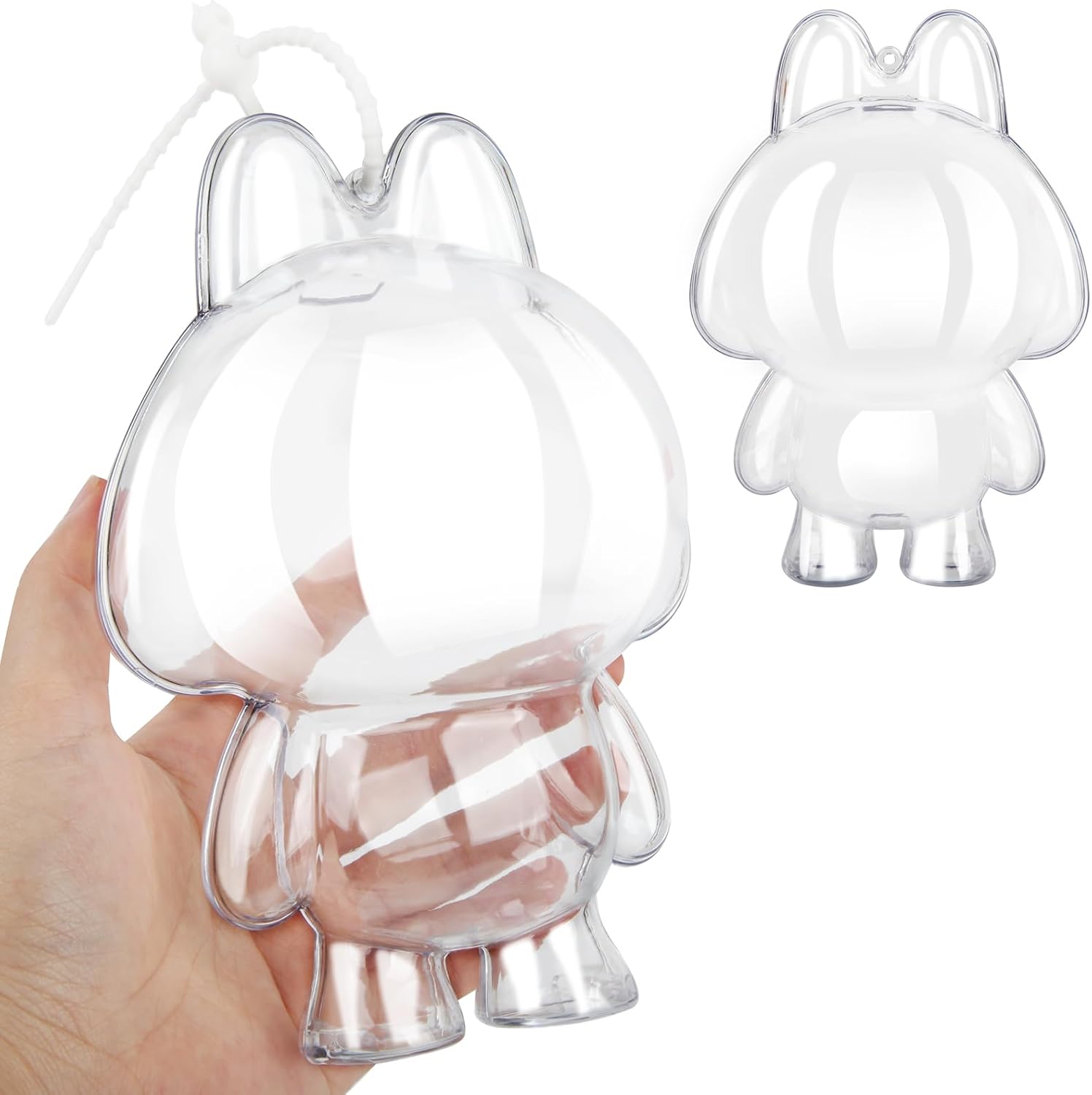 Protective Case Compatible with Crybaby - high Transparent Box Display Base Pressure Force Protection Sleeve Accessories (360 Display), to Meet The Needs of Doll Accessories