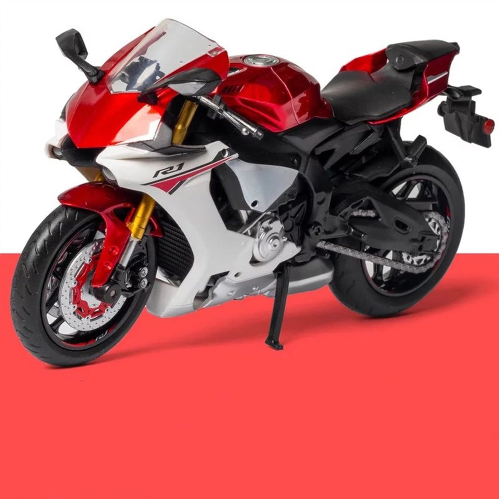 SEYXF Motorbike Toy Motorcycle Toys Collection for Y-AMAHA YZF-R1 Die Cast Model Birthday Gift 1:12