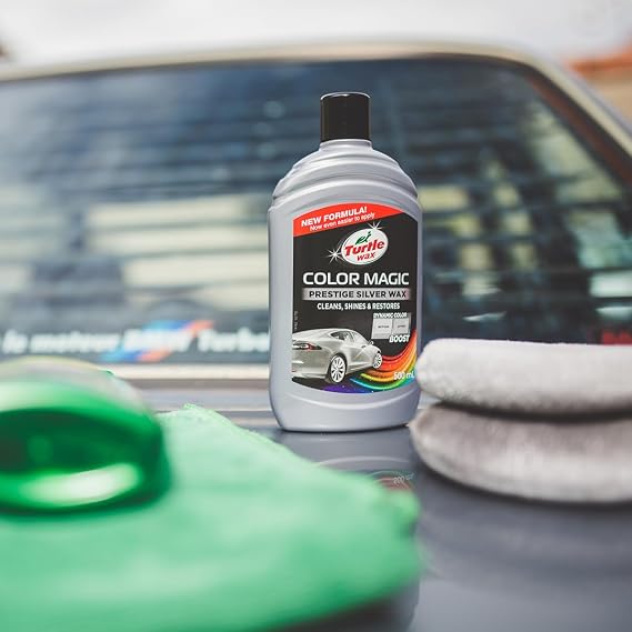 Turtle Wax Colored Polish, Grey, 500 Ml