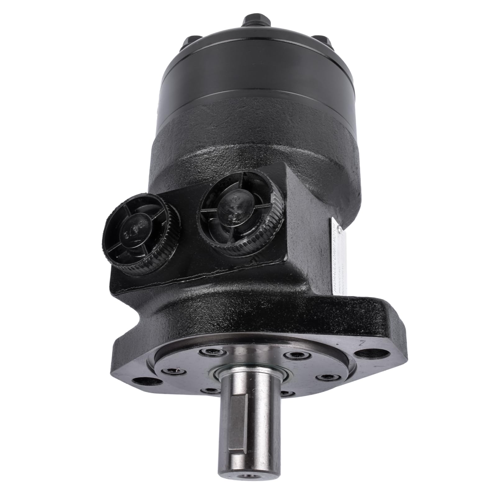 GELUOXI Hydraulic Motor Replacement for Eaton Char-Lynn H Series 2-Bolt Std Standard 1'' Straight Woodruff Key 9.7 in³/r 101-1028-009 1011028009