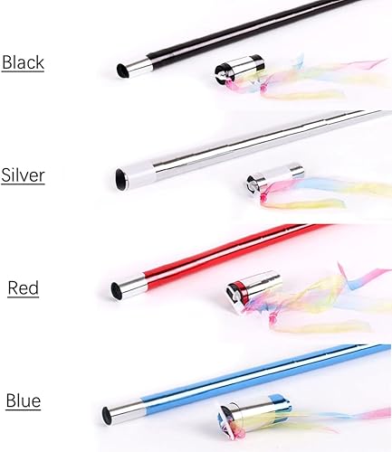 Miniatura 3 de Neliky Bastón de bolsillo mágico de plástico de 35.4 pulgadas (35.4 in), plegable, con video turorial, trucos de magia para espectáculo de magia