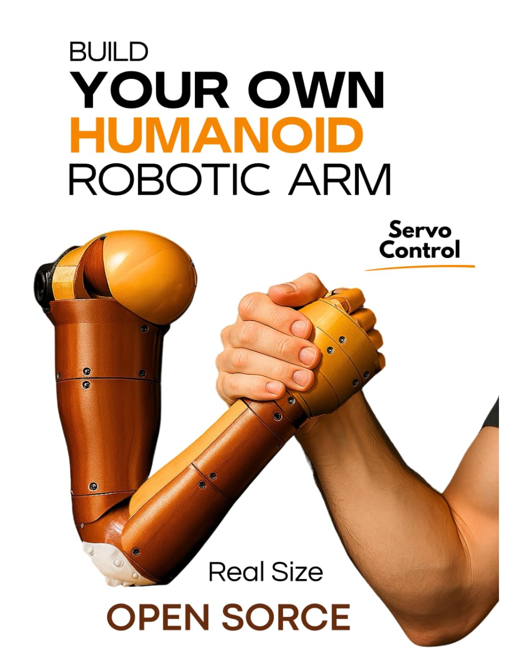 BUILD YOU OWN HUMANOID ROBOTIC ARM