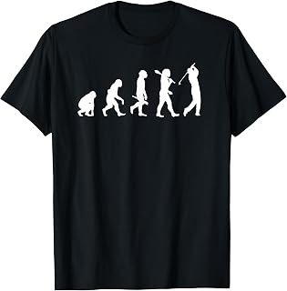 Evolution of a Golfer Funny Golf evolution T-Shirt