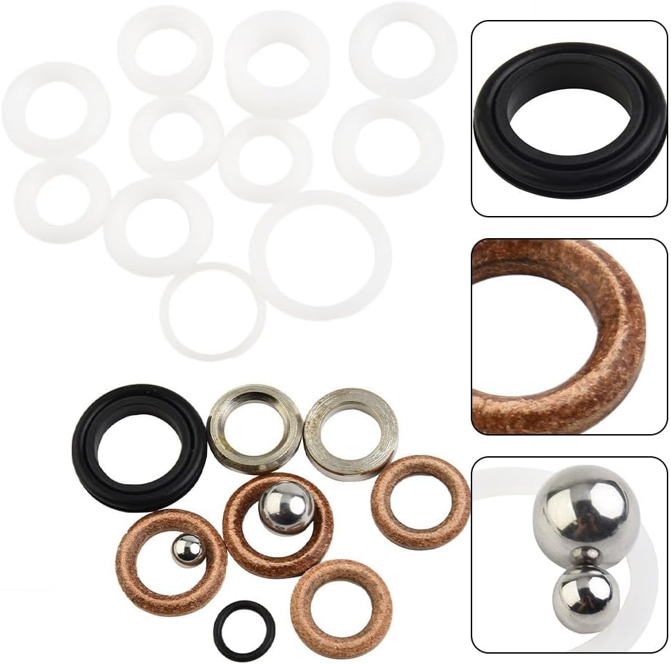 Pump Repair Packing Kit for Ultra 390 395 490 495 595 Airless Sprayer Seal Replacement Rubber Gasket Set Blue