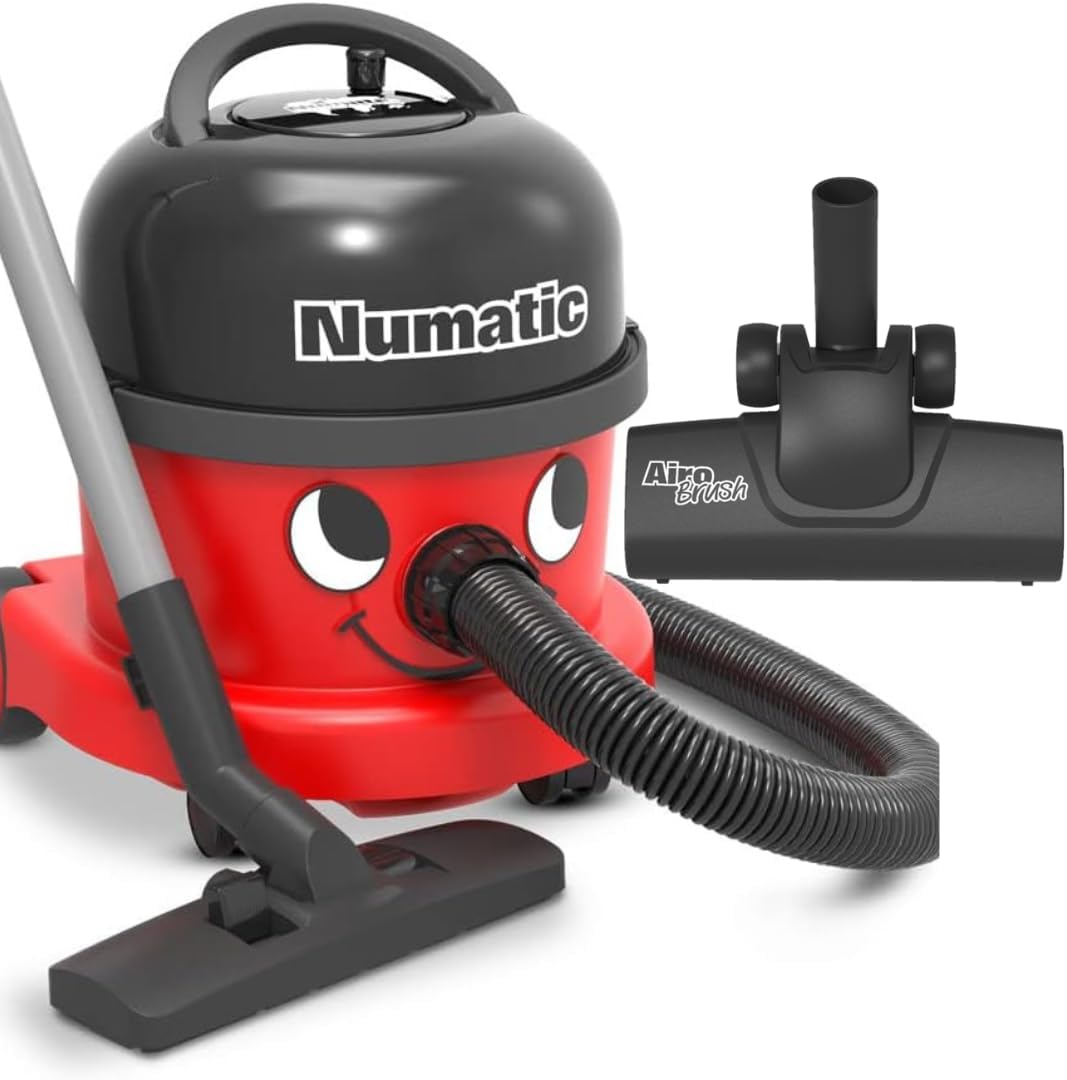 NRV240 Commercial Dry Henry Vacuum Cleaner 9L + Turbo Spinning Brush - Avern