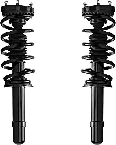 Miniatura 3 de Detroit Axle - Amortiguadores AWD Struts para Chrysler 300 Dodge Charger 2012-2019 3.6L Delantero 2 puntales completos con resorte helicoidal 2