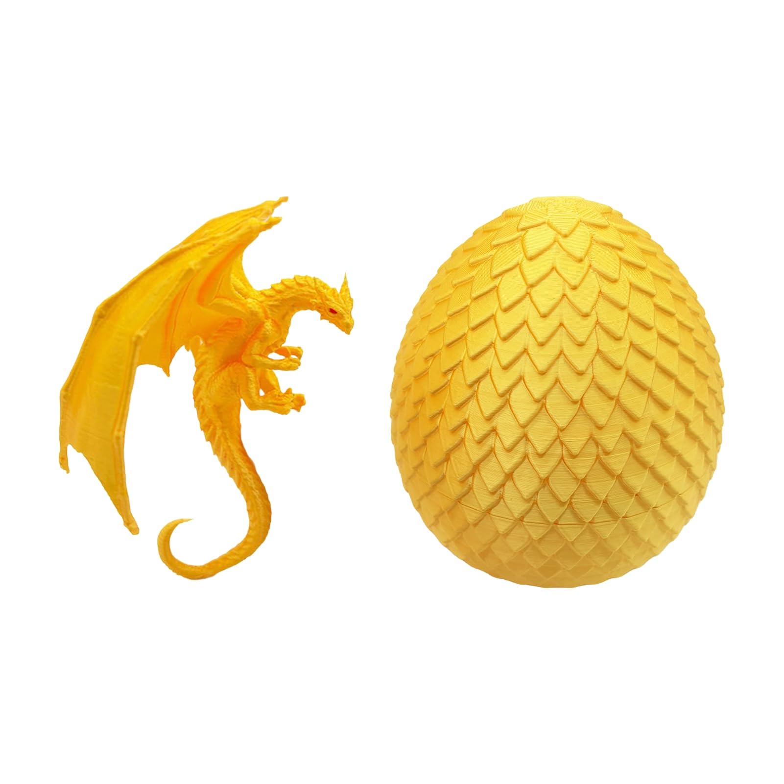Virelynx 3D Printed Flying Bird Figurine – Owl Shape TV & Computer Decoration, Easter Egg Toy with Surprise Inside for Home Office