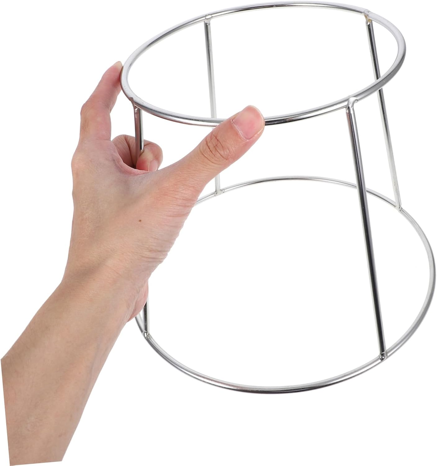 3pcs Food Dish Rack Seafood Serving Tray Rack Stainless Steel Household Pizza Plate Stand Buffet Serving Tray