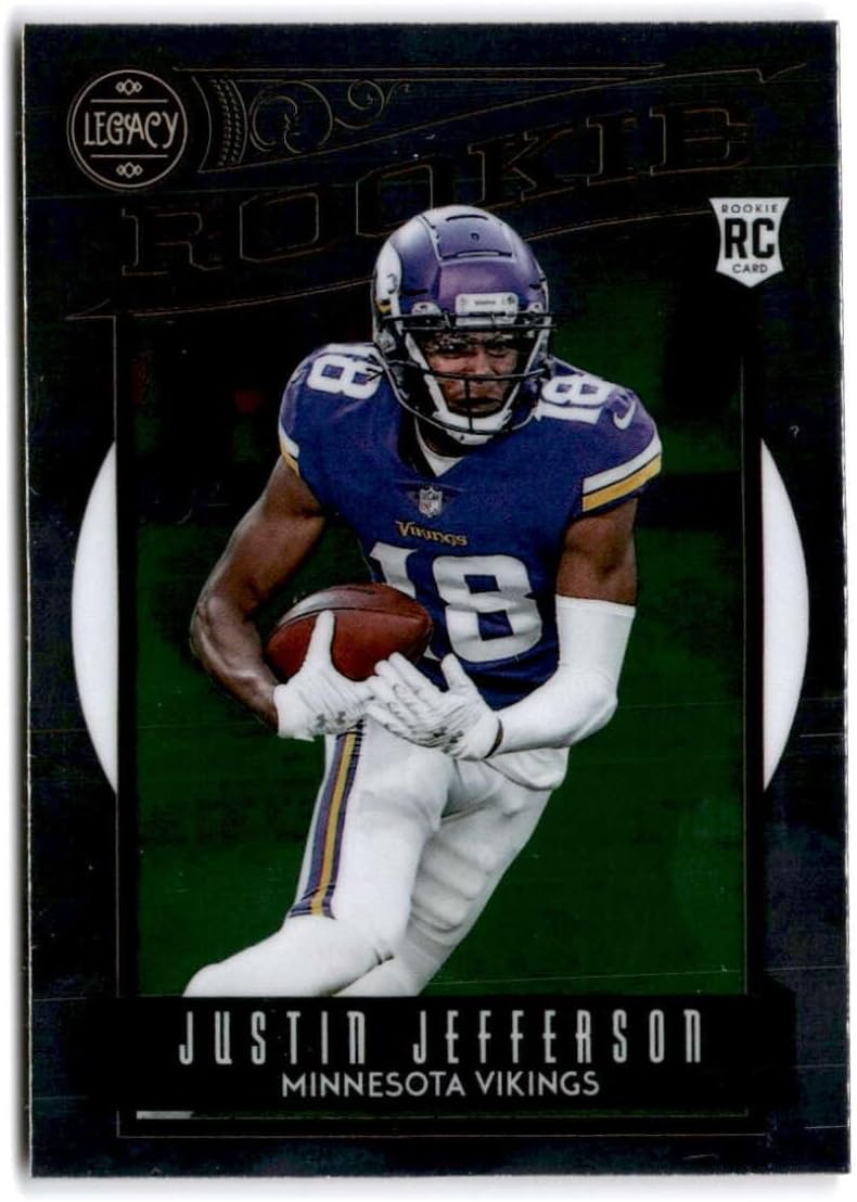 2020 Panini Chronicles Legacy Update Rookies #209 JUSTIN JEFFERSON RC Minnesota Vikings Football Trading Card