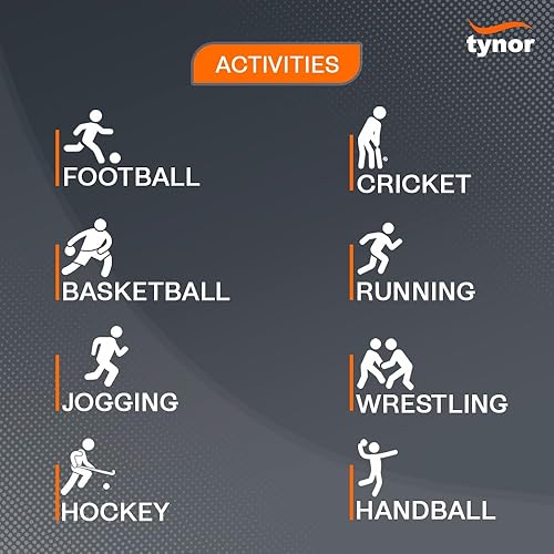 Miniatura 2 de TYNOR Rodillera de neopreno para hombres y mujeres, para dolor de rodilla, artritis, rótula de compresión ajustable con acolchado de silicona para