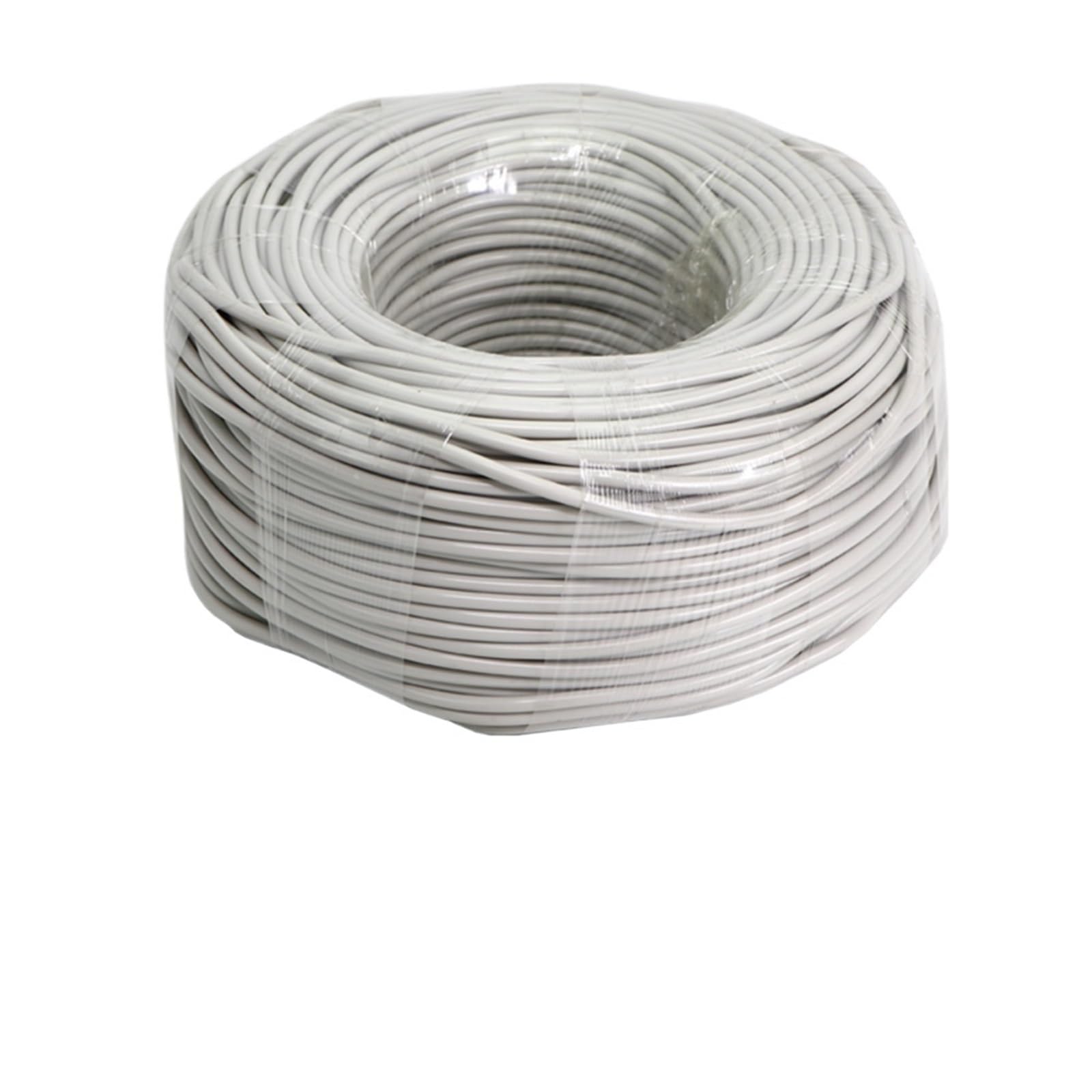 Mdsiokhj White Pvc Pipe 2-50M 4/7Mm Garden Watering Hose 1/4'' Micro Irrigation Tubing Pvc Water Drip Pipe Anti Uv Hose For Irrigation System(,20M)