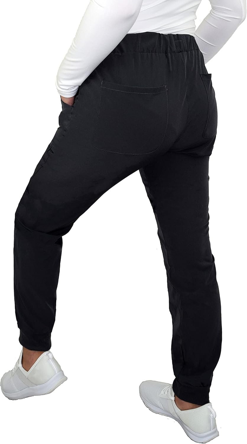 JDM Uniforms Women's 5 Pocket Jogger Scrub Pant Medical Nursing - Image 6
