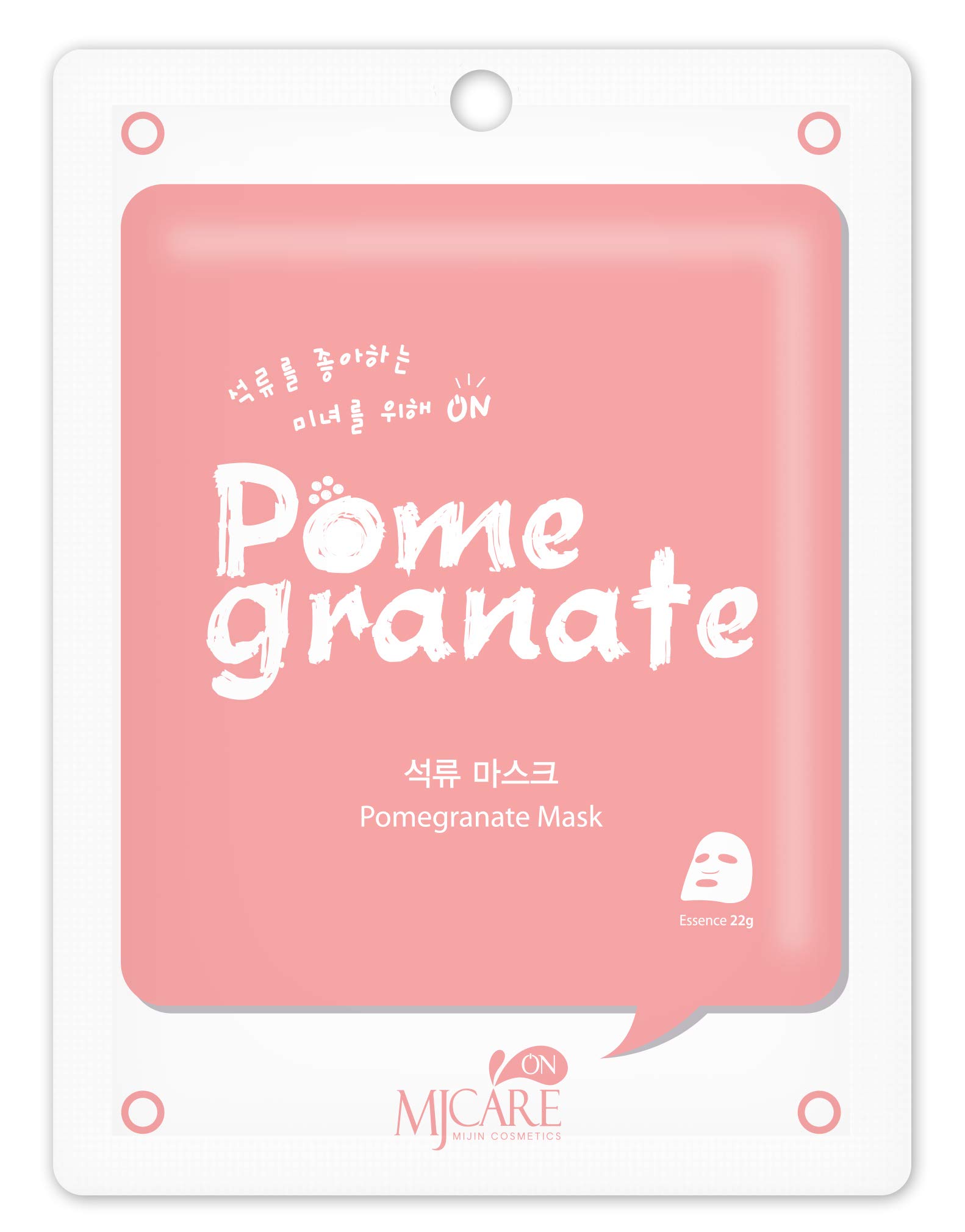 Mjcare On Pome Granate Mask Mjcare On Nar Özlü Yüz Maskesi (3 paketi)