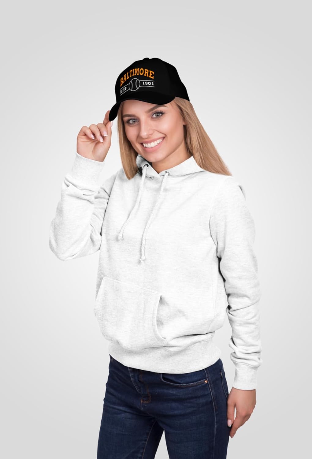 Embroidered City Vintage Classic 2-Pack Washed Denim and Color Snapback Caps for Men Women, Adjustable Fans Baseball Cap - Image 5