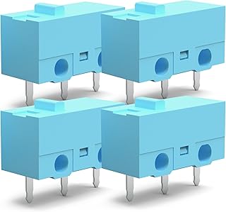YIMAGUJRX RUNJRX Blue Kailh GM 2.0 Mouse Switch for Gaming Mouse 4Pcs