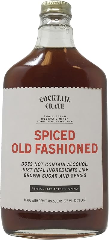 Cocktail Crate, Mixer Spiced Old Fashioned, 12.7 Ounce