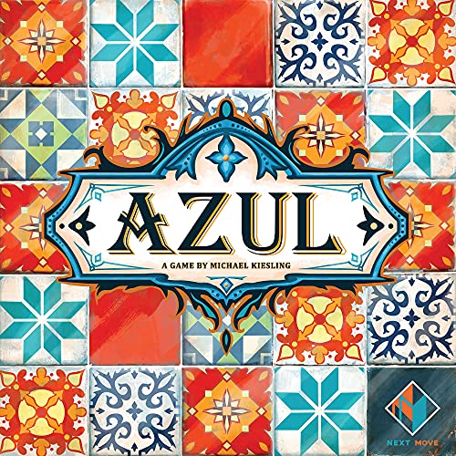 Azul And Azul Crystal Mosaic Board Game Bundle, Includes Azul Base Game And Azul Crystal Mosaic Expansion, Mosaic Tile Placement Strategy Game For Adults And Kids, Made By Next Move Games #TOP1