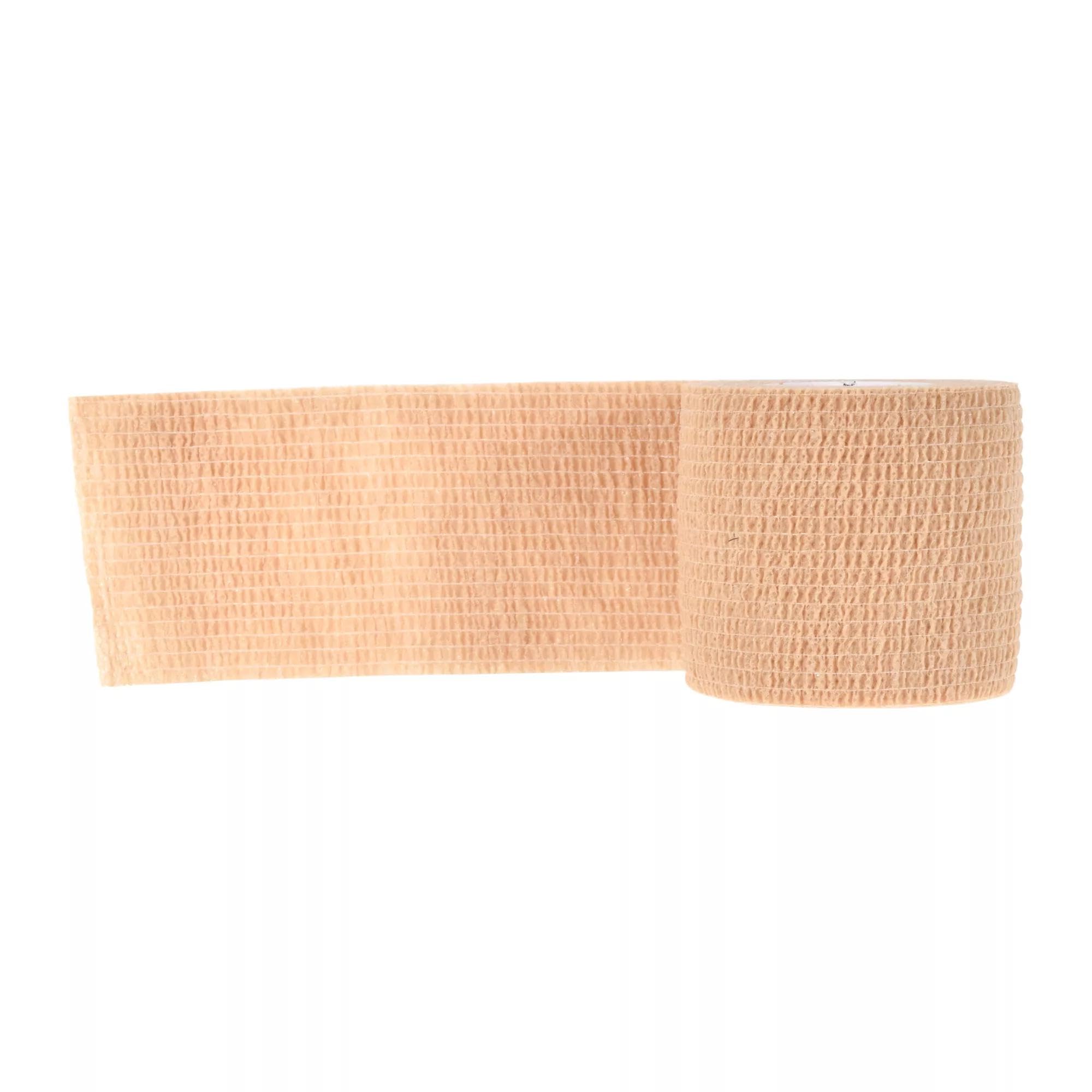 Cardinal Health™ Self Adherent Cohesive Bandage, Tan, Non-Sterile, 1.5IN x 5YD, Case of 96