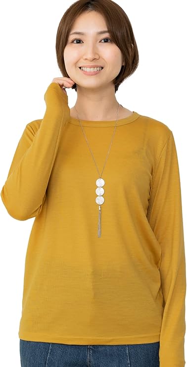 メリノウール クルーネック ラウンドネック