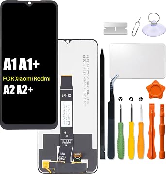 استبدال لشاومي Redmi A1 A2 A1+ A2+ شاشة LCD لريدمي 220733SI 220733SG 220733SFG 23028RN4DG 23026RN54G 23028RNCAG LCD شاشة تعمل باللمس لوحة محول الأرقام الجمعية مع إصلاح كيت