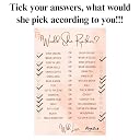 The Decor Cycle Bridal Shower, Combo Games pack of 20 (10 each) Kiss the Miss Goodbye and Would She Rather Cards, Bachelorette Party, Hen's Party, Bride to be Celebrations, Farewell Party gallery image