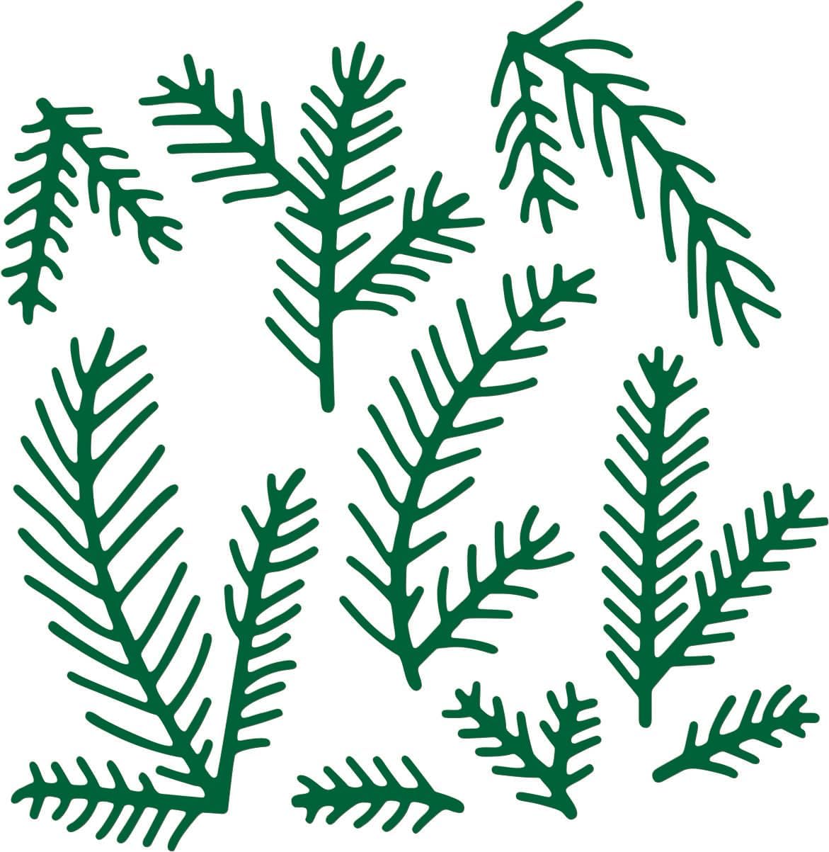 Leaf Metal Die Cuts,Various Leaves Plant Flower Cutting Dies Cut Stencils for DIY Scrapbooking Album Decorative Embossing Paper Dies Card Making (Leaf A)
