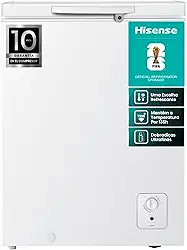 Freezer Horizontal Hisense 142 Litros Tripla Ação Branco FC185N – 220 Volts