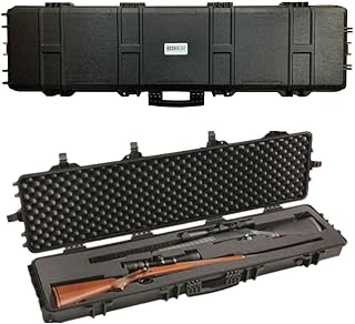 Sponsored Ad – BushWear XL Hard Gun Case – TSA-Approved Rifle & Shotgun Case with Foam Interior, Secure Locking System & Durable Shell – Protective Travel Case for Firearms & Accessories