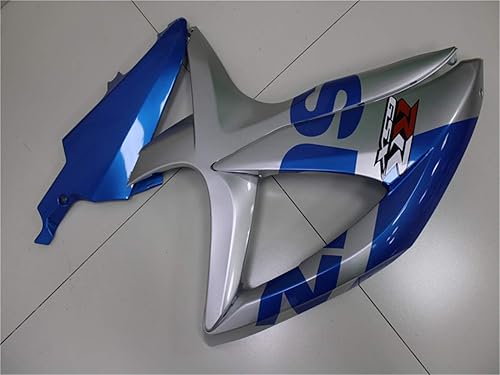 Miniatura 6 de Carenado de plástico azul plateado apto para Suzuki 2008 2009 2010 GSXR 600750 inyección ABS carrocería nuevo mercado de accesorios kit de marco 08