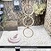 MinrzPet Reptile Tank Accessories, Snake Enrichment Climbing Toys, Wooden Snake Climbing Rings, Reptile Habitat Accessories for Ball Python, Chameleon, Hognose, Corn Snake