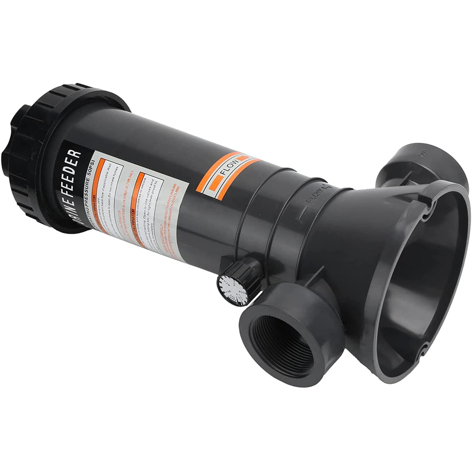 QETU Automatic Chlorinator, Automatic Floating Chemical Dispenser, 2L Eco-friendly Swimming Pool Equipment, Durable for Above Ground Pool