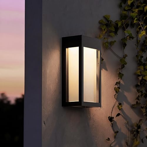 Miniatura 10 de Solar Yard Paquete de 4 Luces de Pared para Exteriores, Accesorio de Luz, Accesorios de Iluminación LED Exterior para Exteriores, Luces de Porche