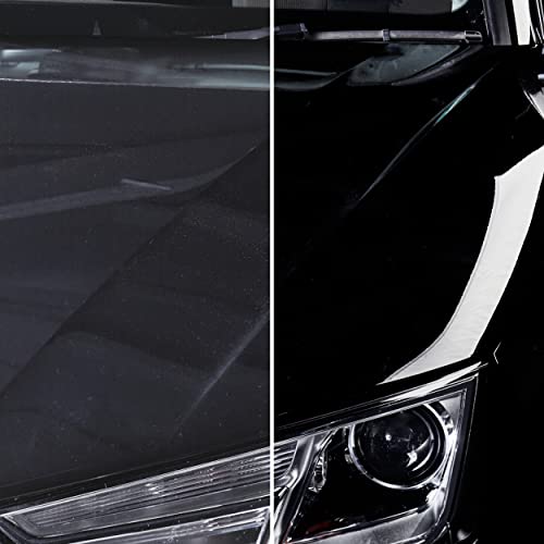SONAX Polish+Wax Color schwarz (250 ml) Mittelstarke Politur für neuwertige und leicht matte Lacke...