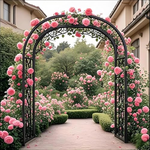 Arche de jardin avec base résistante contre vent et intempéries