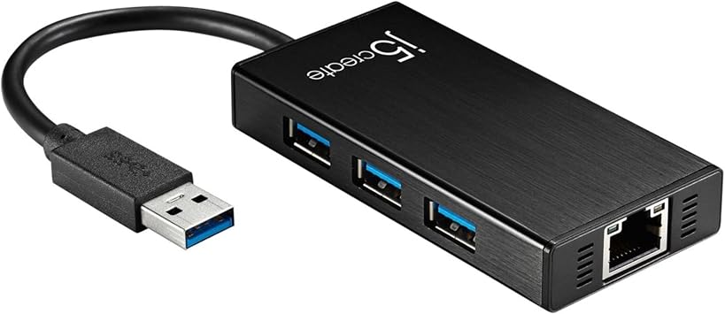 j5create USB 3.0 Multi-Adapter Hub- 3X USB 3.0 SuperSpeed Ports